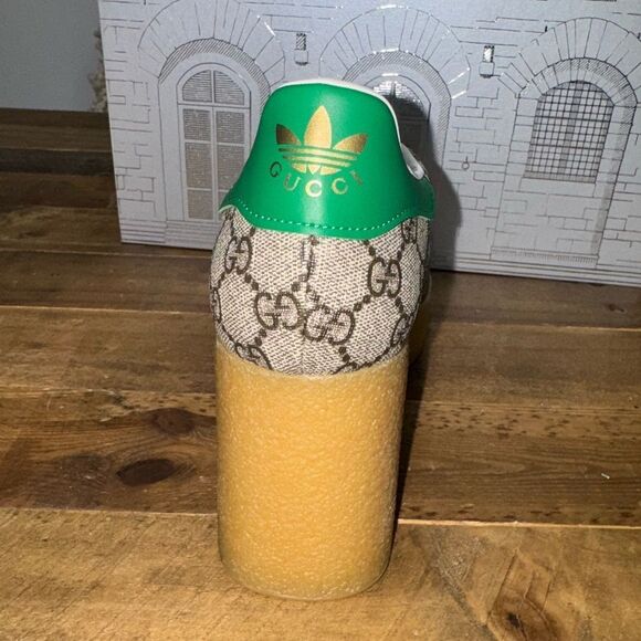 Gucci x Adidas Gazelle wedge heel sneakers - Picture 4 of 6